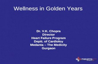 Wellness in Golden Years by Dr V K Chopra
