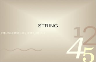 Bu Naim Dasprog - Pertemuan 7 String
