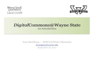 Introduction to Digital Commons