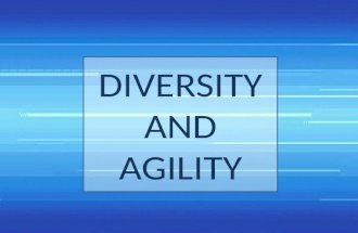 Engineering management - Diversity and Agility