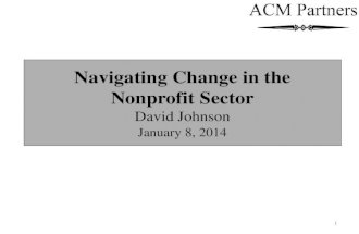 Navigating Change in the Nonprofit Sector