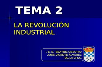Tema 2   la revolución industrial