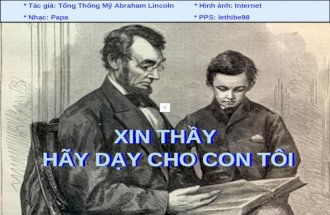 Xin thay hay_day_cho_con_toi