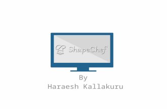 Shape chef- Haraesh