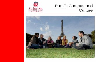 Part 7: Culture & Campus - DTW