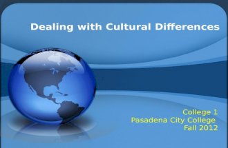 Coll1 ppt1 cultural.differences