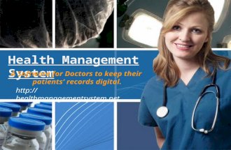 Health Management System