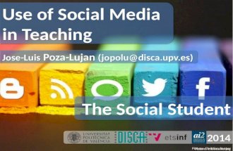 Use of social media in teaching (students)