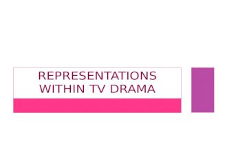 Representations within tv drama