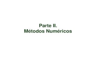Métodos Numéricos 01.