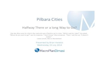 Pilbara Pulse 2014 - Macroplan Dimasi - Brian Haratsis