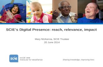 Social Care Institute for Excellence - Our Digital Future in Social Care
