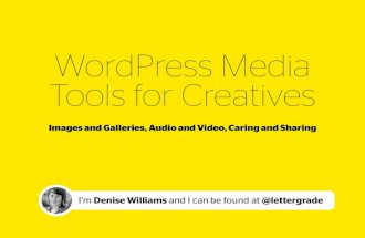 WP Media Tools for Creatives