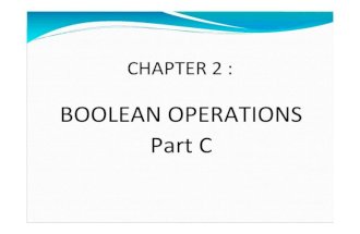 Chapter 2 boolean part c