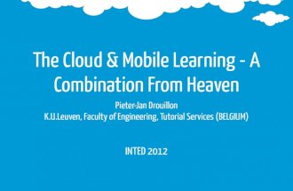Cloud & mobile learning - a combination from heaven