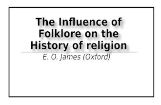 The Influence of Folklore on the History of Religious