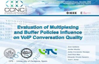 Evaluation of Multiplexing and Buffer Policies Influence on VoIP Conversation Quality