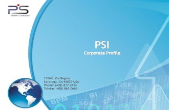 PSI Corporate Profile