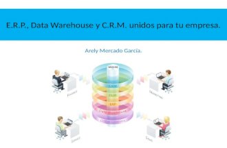 E.R.P., Data Warehouse y C.R.M. unidos para tu empresa.