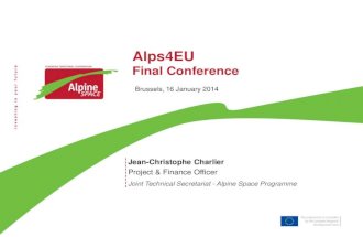 Jean christophe charlier alps4_eu final conference