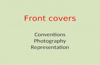 Front cover conventions and your aquinas magazine