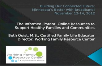 Building a connected future mirc- conference-ppt