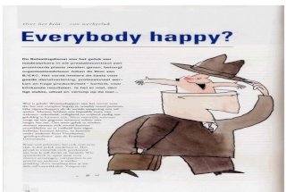 Everybody Happy - Artikel over Geluk op het werk