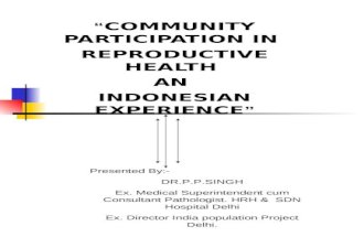 Comunity participation in rh