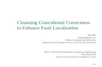 Cleansing test suites from coincidental correctness to enhance falut localization