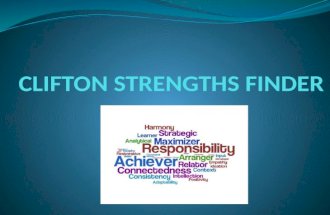 Clifton strengths finder