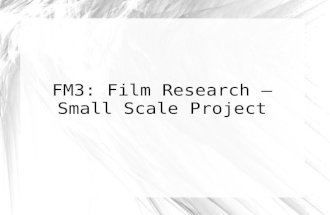 Film studies presentation