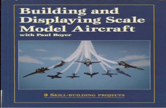 Building and displaying scale model aircraft
