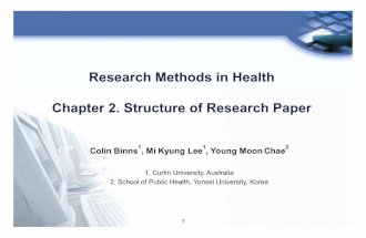 Research method ch02 structure of thesis