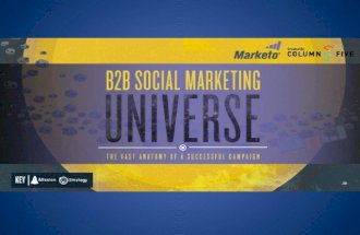 B2B Social Marketing Universe: The Vast Anatomy of a Successful Campaign [Infographic]