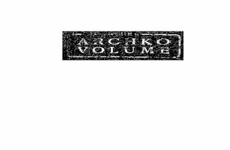The archko volume