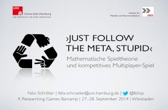 'Just follow the meta, stupid!' Mathematische Spieltheorie und kompetitives Multiplayer-Spiel