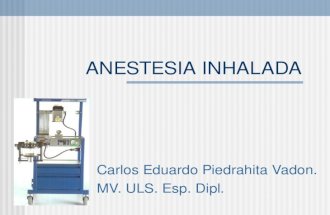 11. Anestesia Inhalada
