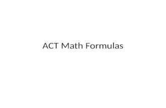 Act math   area - perimeter