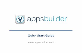 Apps Builder Tutorial