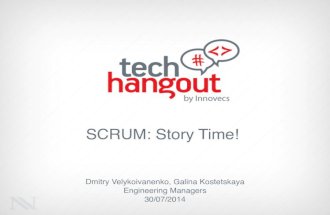 Story time! Tech hangout 2014/07/30