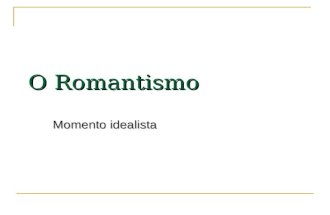 Romantismo  -slides (1)