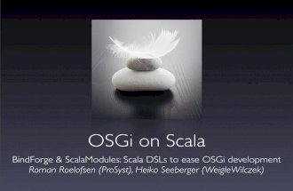 JAX 09 - OSGi on Scala