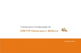 configuração do FIRE FTP Cliente para o Mozilla