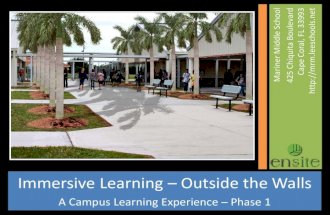 Immersive learning   outside the walls