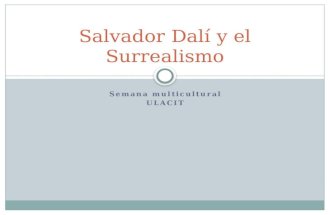 Salvador Dalí Y El Surrealismo