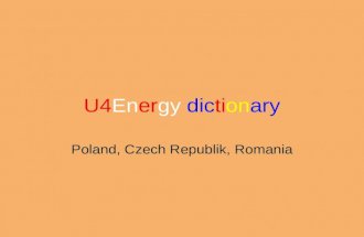 U4 energy dictionary
