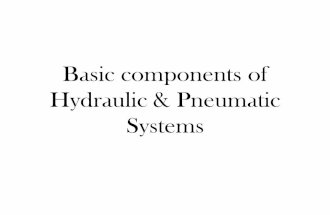 Babic components of hydraulic & pneumatic systems