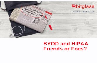 HIPAA & BYOD - Friends or Foes?
