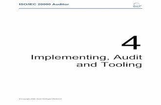 Qwr iso20000 auditor m04 implementing audit and tooling us 06 apr14