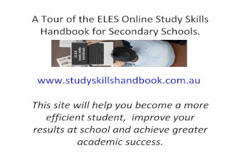 Study Skills Handbook Tour